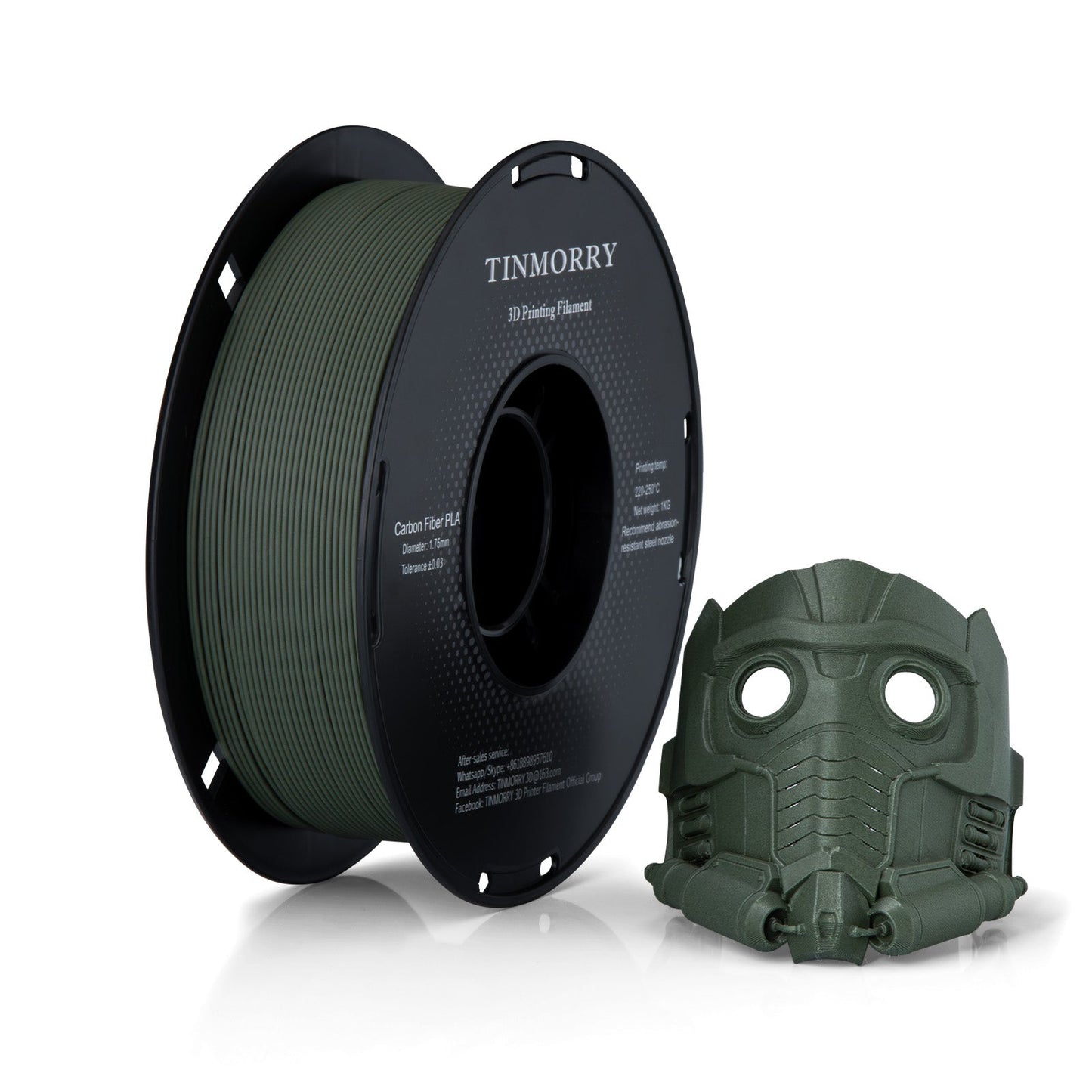 Filament PLA-CF TINMORRY 1,75 mm 1 kg