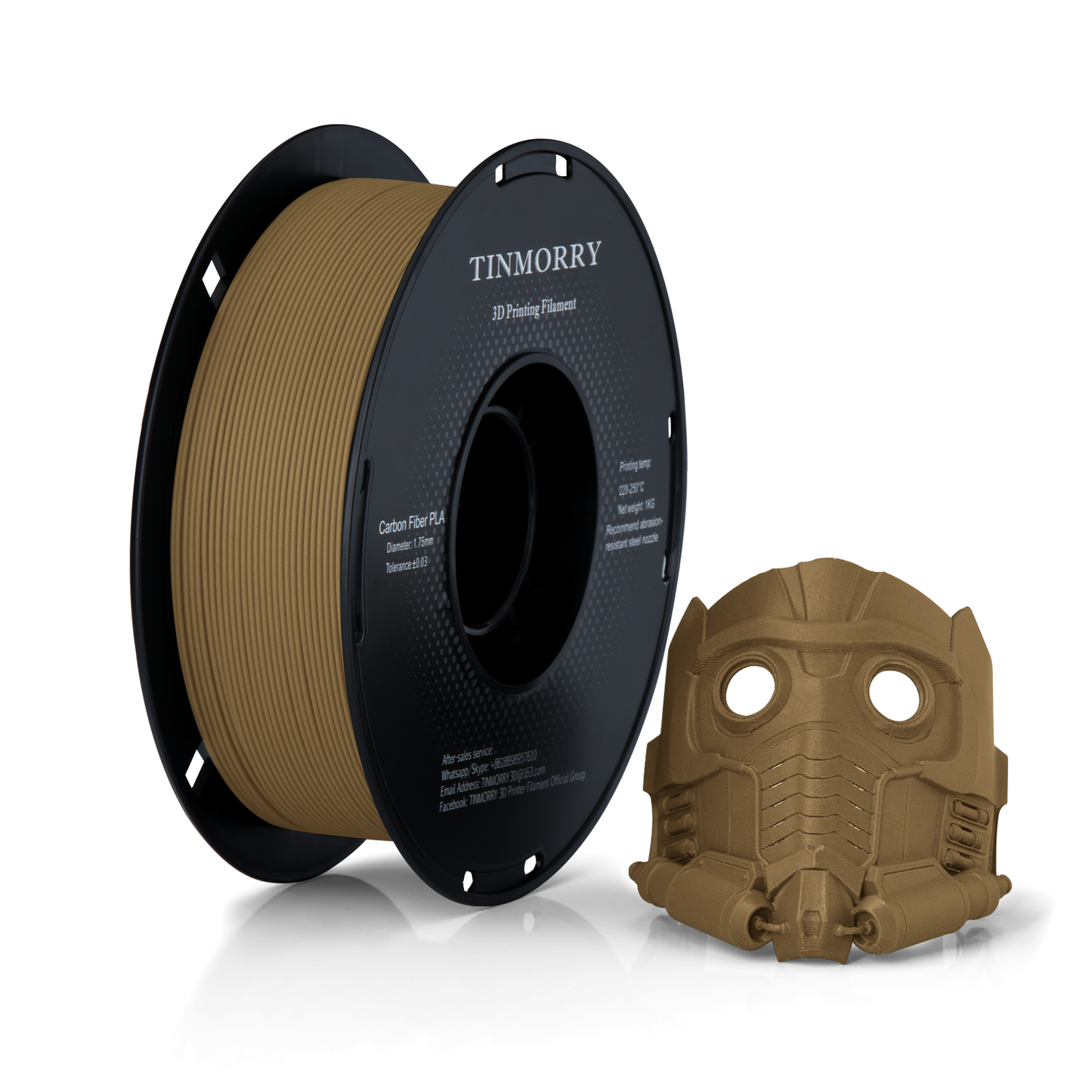 Filament PLA-CF TINMORRY 1,75 mm 1 kg