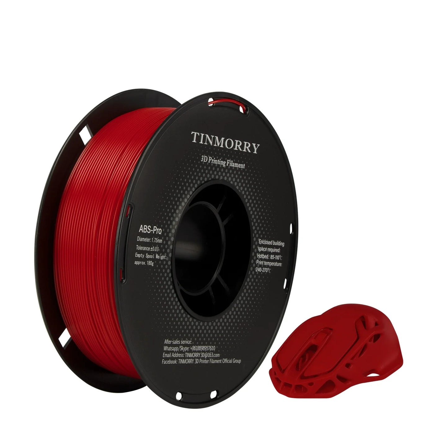 TINMORRY ABS-Pro Filament 1.75mm 1Kg