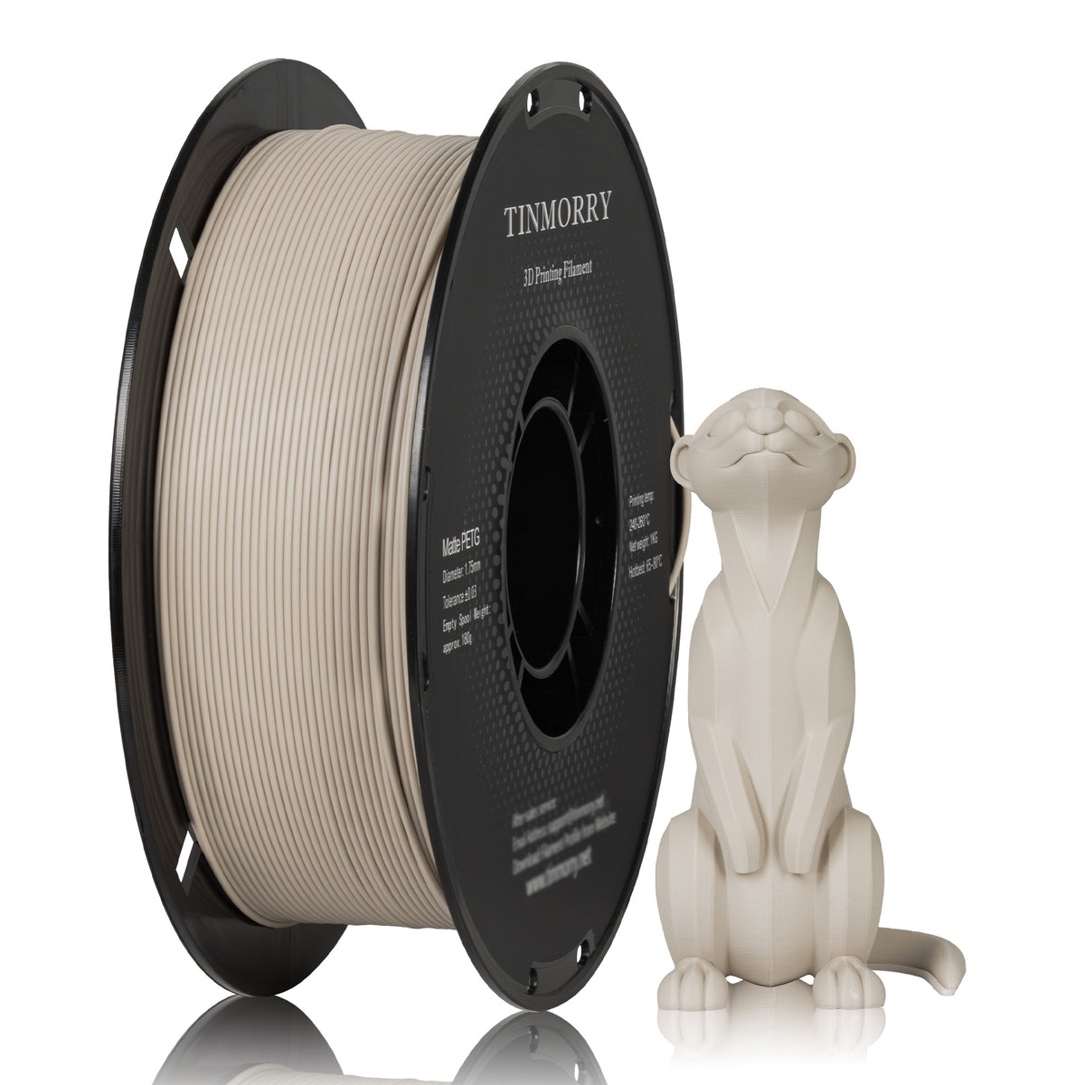 TINMORRY PETG Matte Filament 1.75mm 1Kg