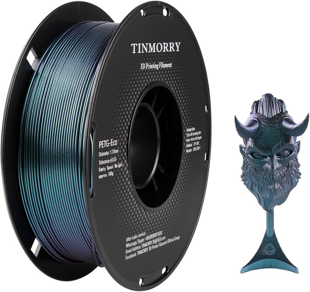 TINMORRY PETG Galaxy Filament 1.75mm 1Kg