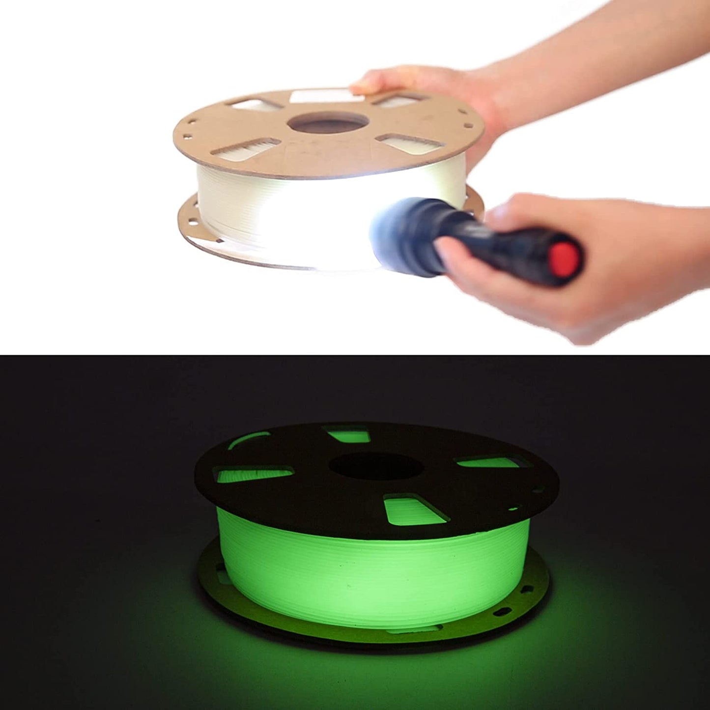 TINMORRY PLA Glow Filament 1.75mm 1Kg