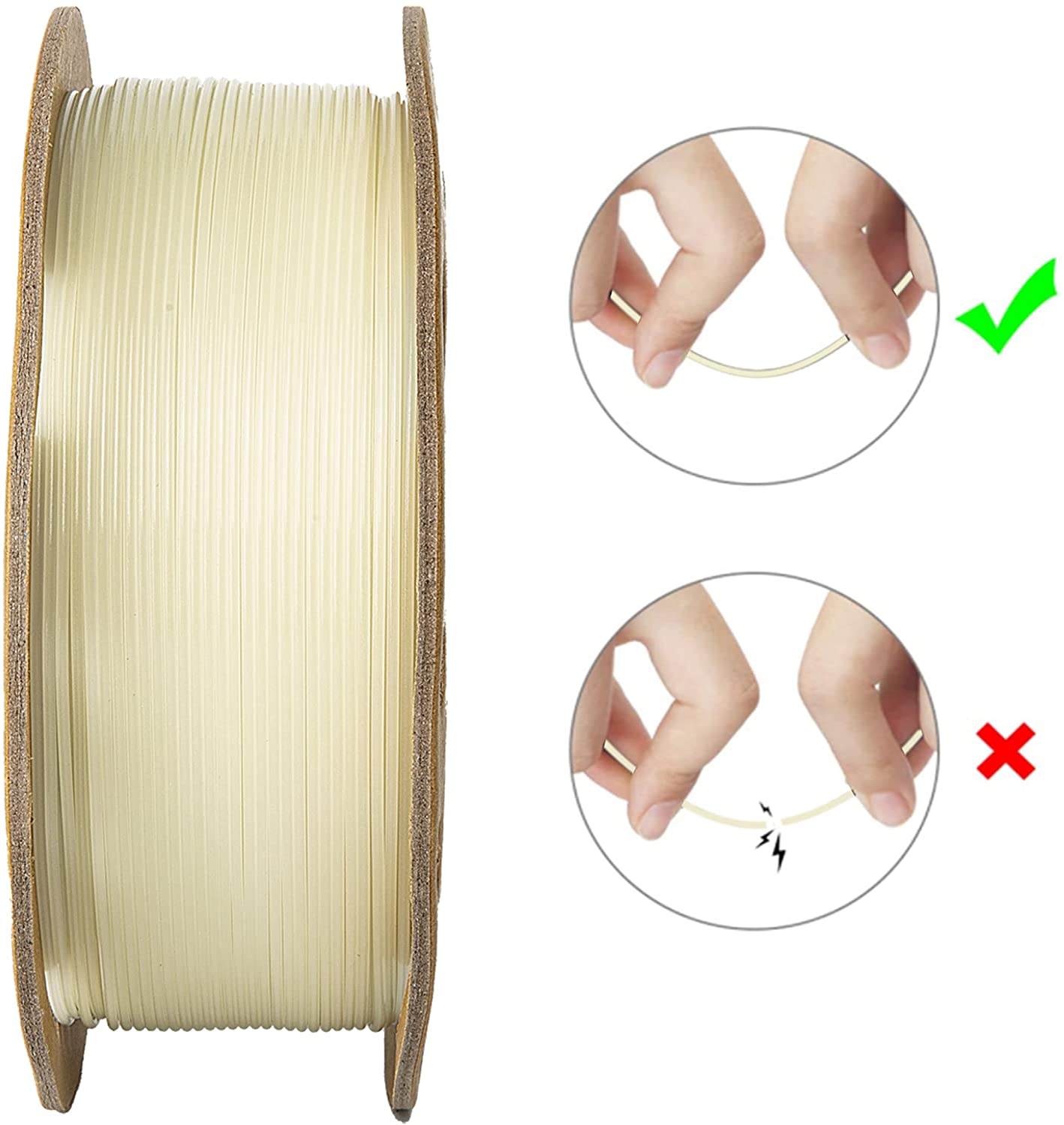 TINMORRY PLA Glow Filament 1.75mm 1Kg