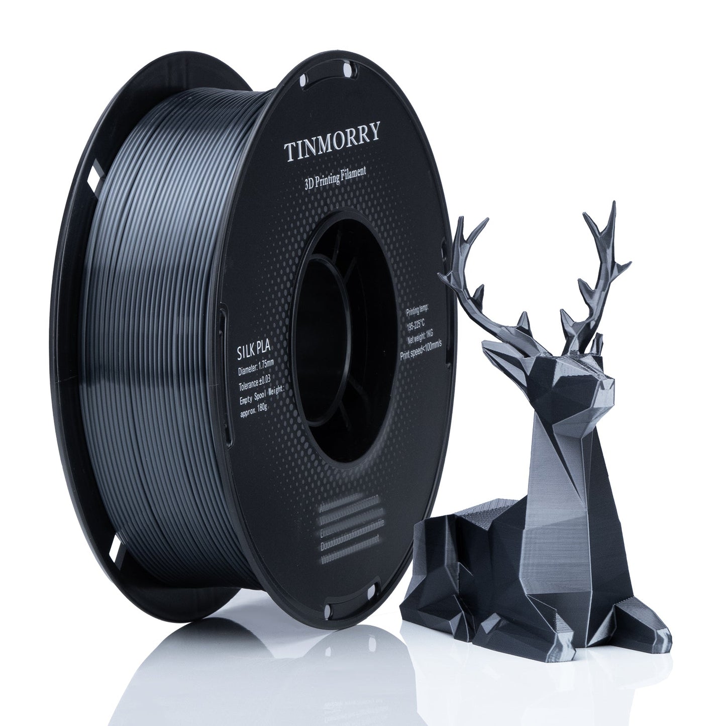 TINMORRY PLA Silk Filament 1.75mm 1Kg