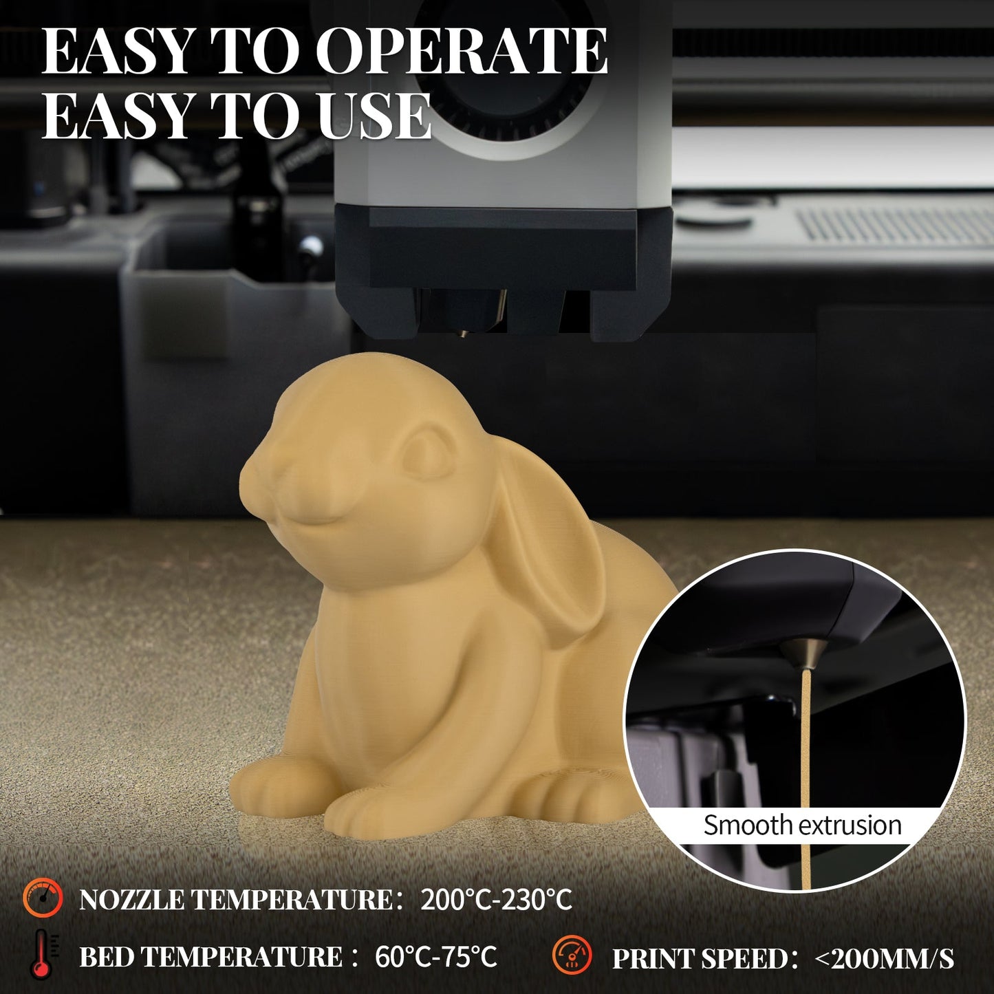 VoxelSparks PLA Matte Filament 2.85mm 1Kg