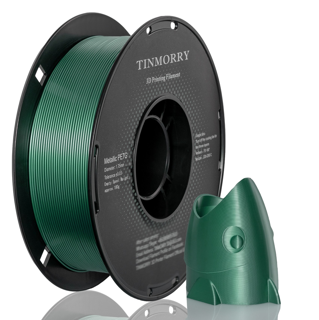 TINMORRY PETG Metallic Filament 1.75mm 1Kg
