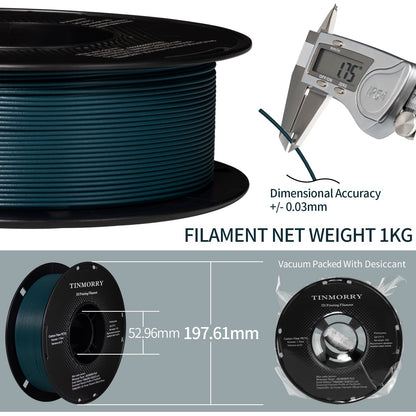TINMORRY PETG-CF Filament 1.75mm 1Kg