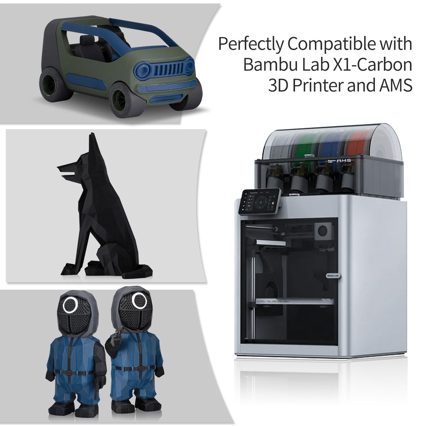 Filament PLA-CF TINMORRY 1,75 mm 1 kg