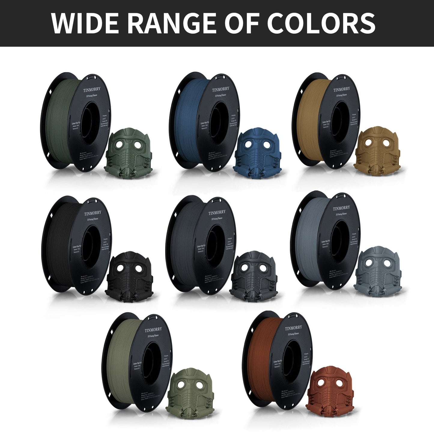 Filament PLA-CF TINMORRY 1,75 mm 1 kg