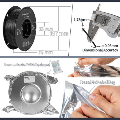 TINMORRY PET-GF Filament 1.75mm 1Kg