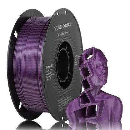 TINMORRY PETG Sparkly Filament 1.75mm 1Kg