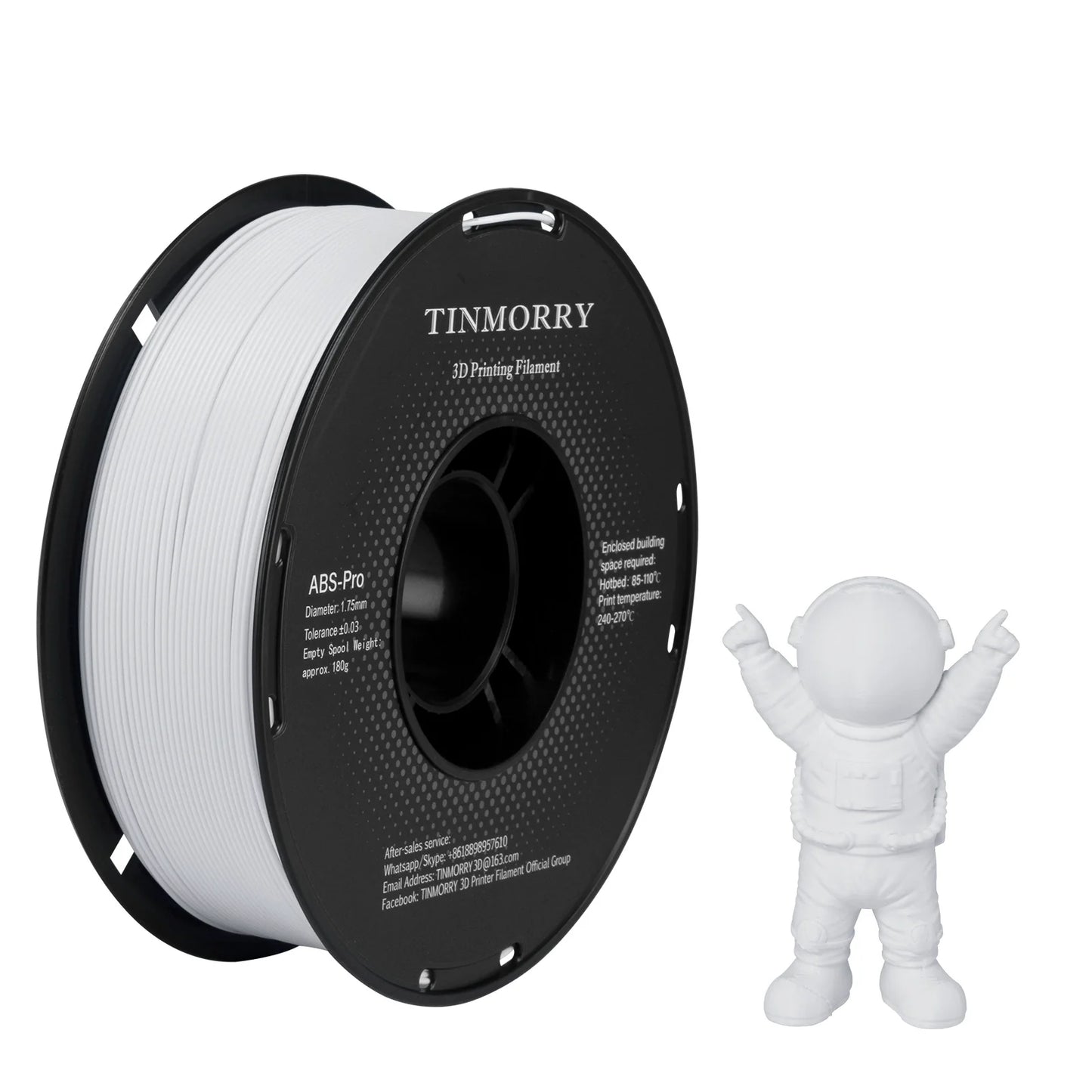 TINMORRY ABS-Pro Filament 1.75mm 1Kg
