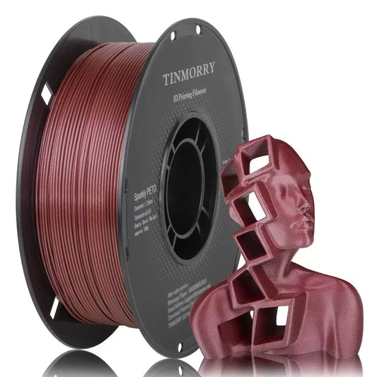 TINMORRY PETG Sparkly Filament 1.75mm 1Kg