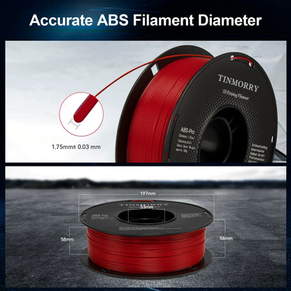 TINMORRY ABS-Pro Filament 1.75mm 1Kg