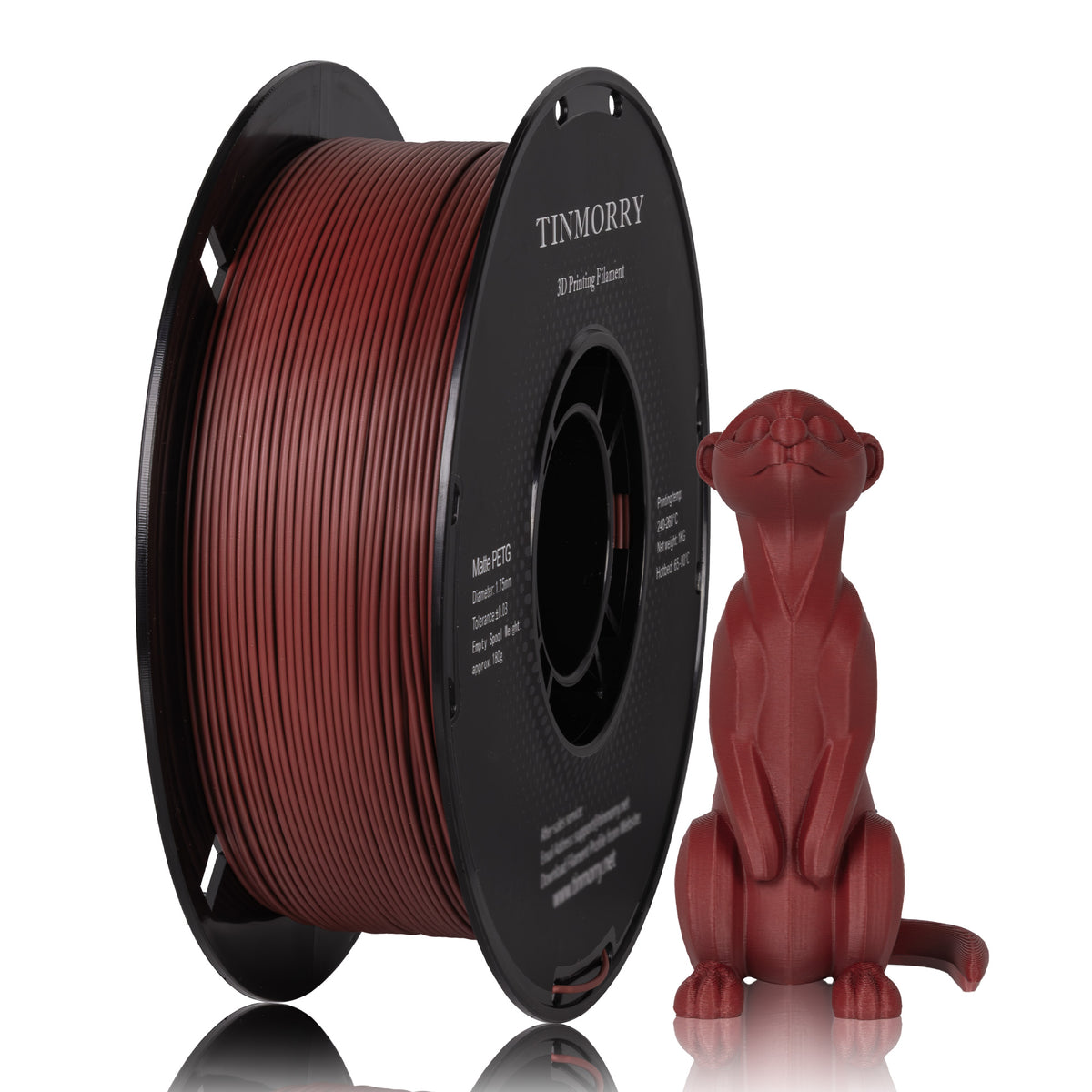 TINMORRY PETG Matte Filament 1.75mm 1Kg