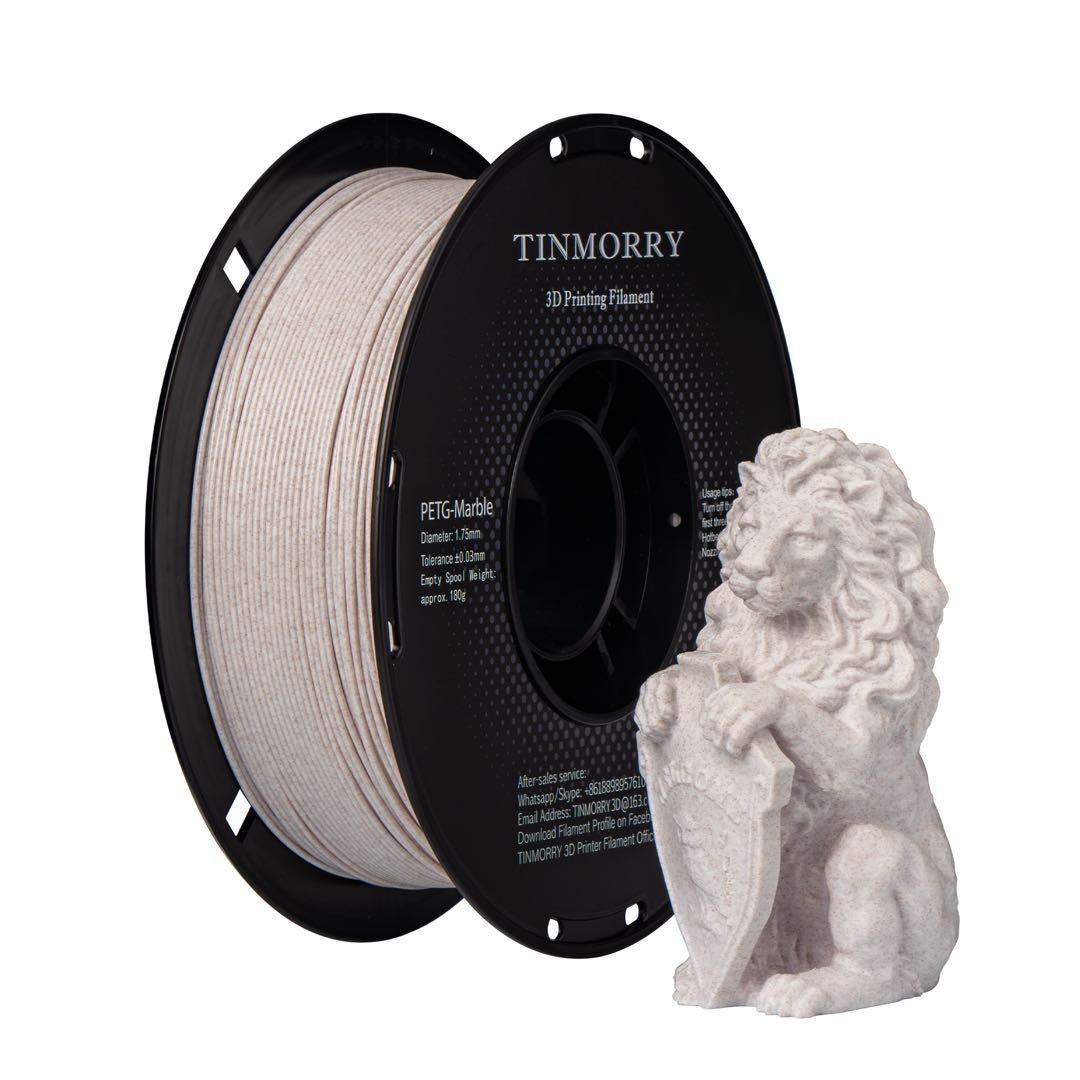 TINMORRY PETG Marble Filament 1.75mm 1Kg