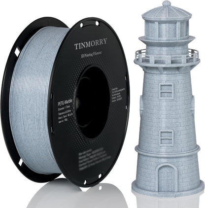TINMORRY PETG Marble Filament 1.75mm 1Kg