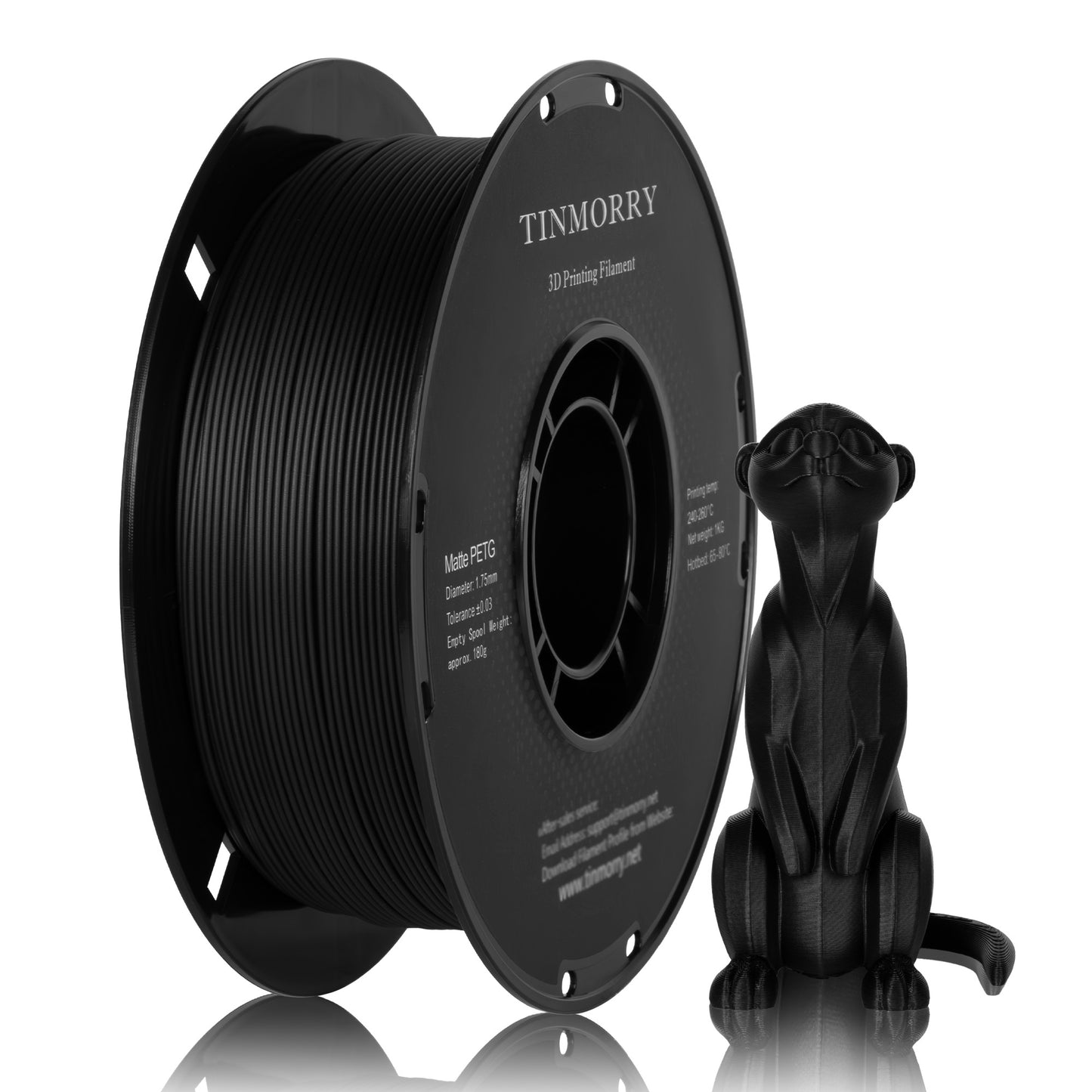 TINMORRY PETG Matte Filament 1.75mm 1Kg