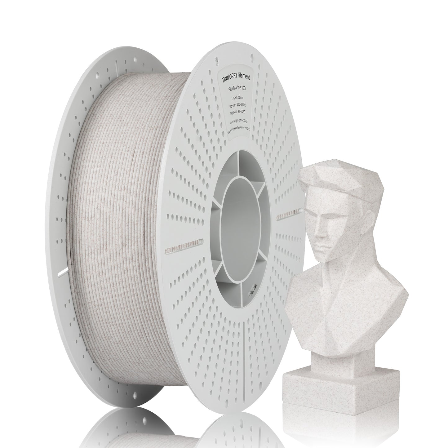 Filament PETG marbré TINMORRY 1,75 mm 1 kg