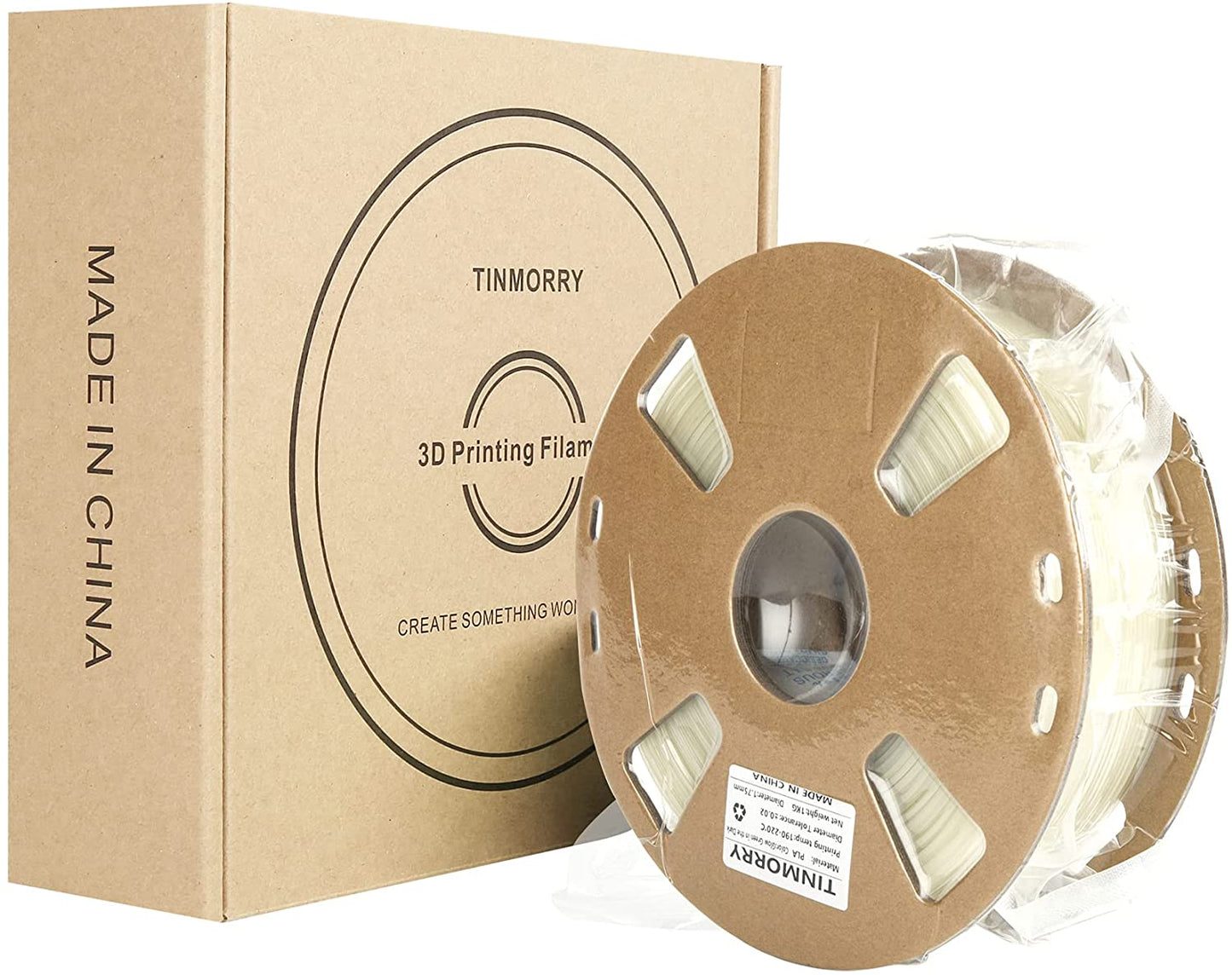 TINMORRY PLA Glow Filament 1.75mm 1Kg