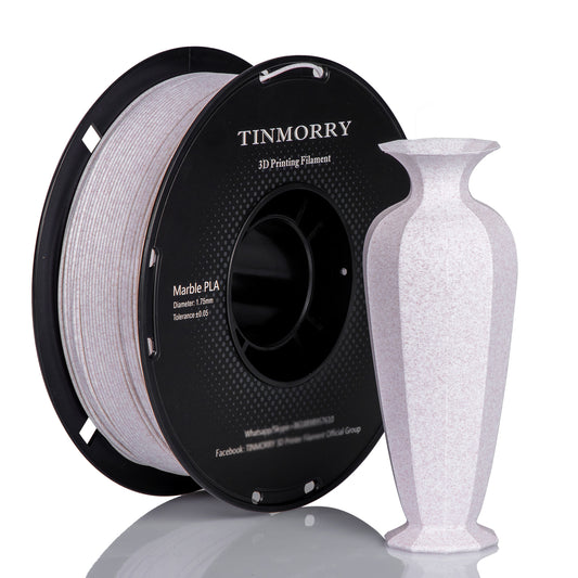 TINMORRY PLA Marble Filament 1.75mm 1Kg