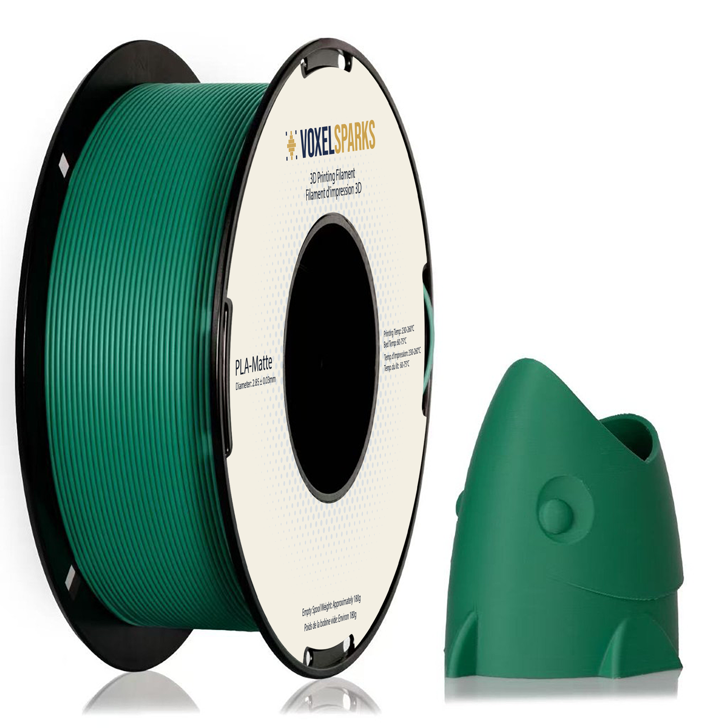 VoxelSparks PLA Matte Filament 2.85mm 1Kg
