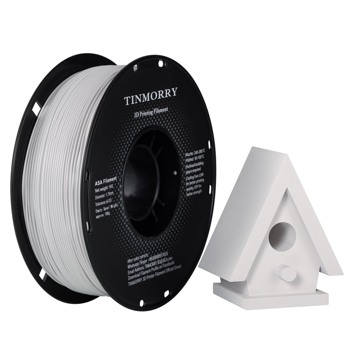 TINMORRY ASA Filament 1.75mm 1Kg