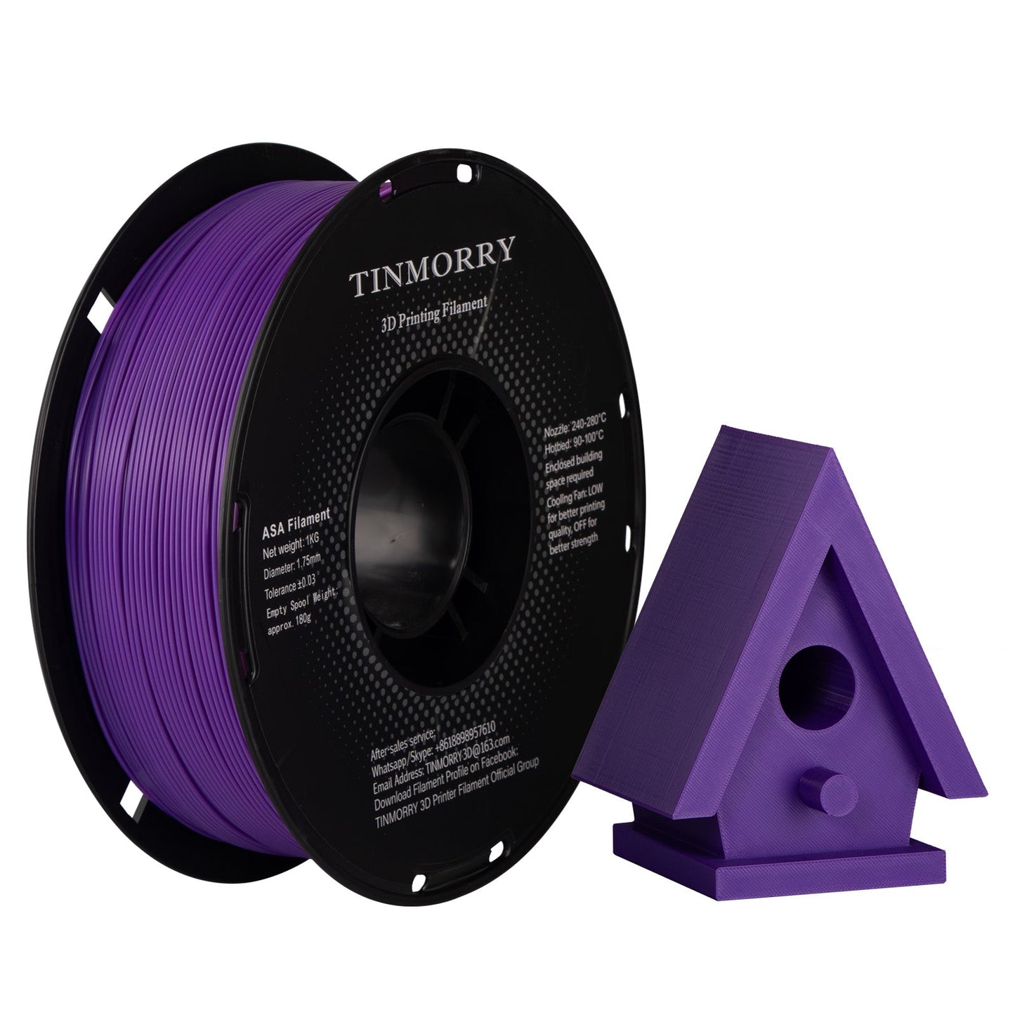 TINMORRY ASA Filament 1.75mm 1Kg