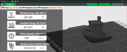 TINMORRY PP-CF Filament 1.75mm 1Kg