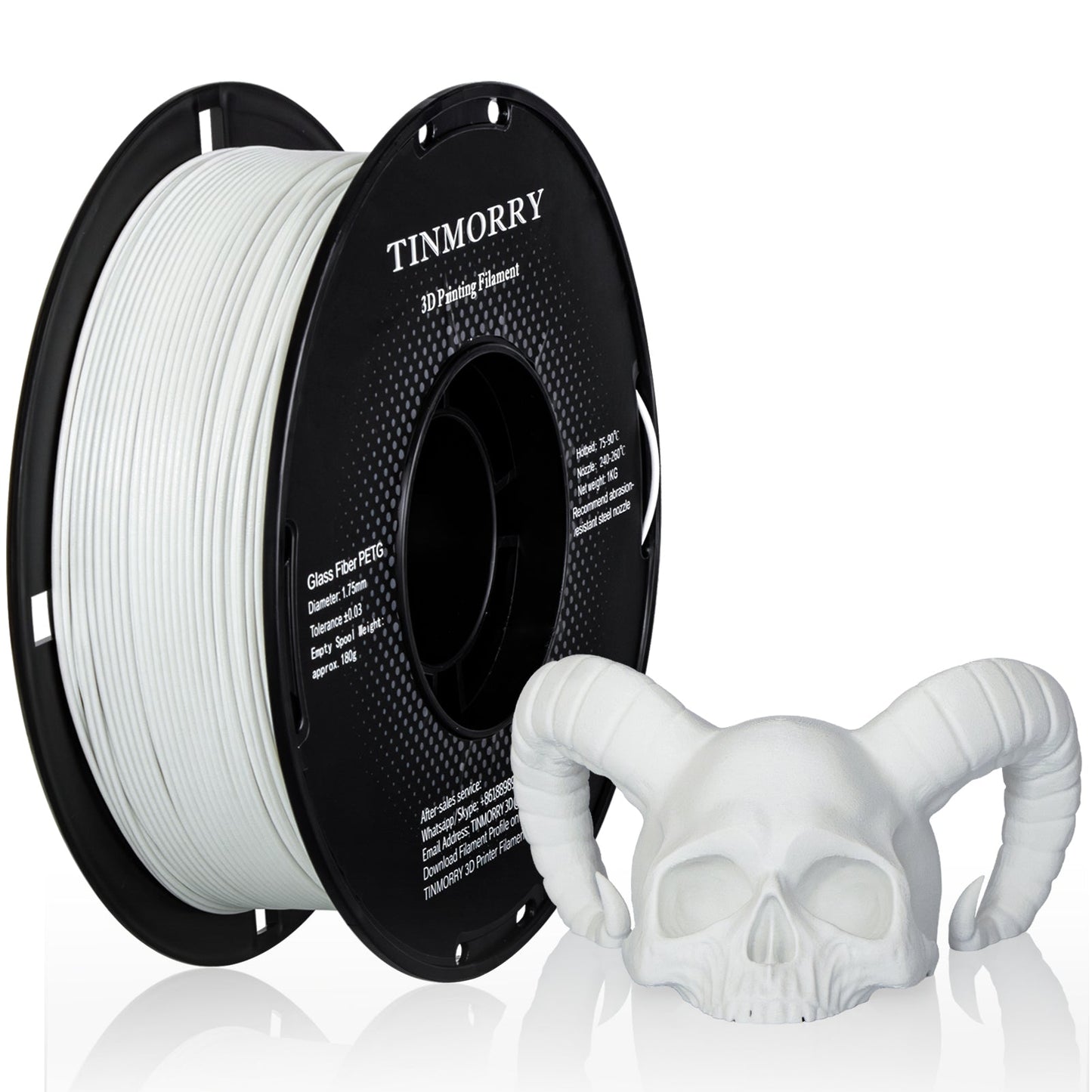 TINMORRY PETG-GF Filament 1.75mm 1Kg