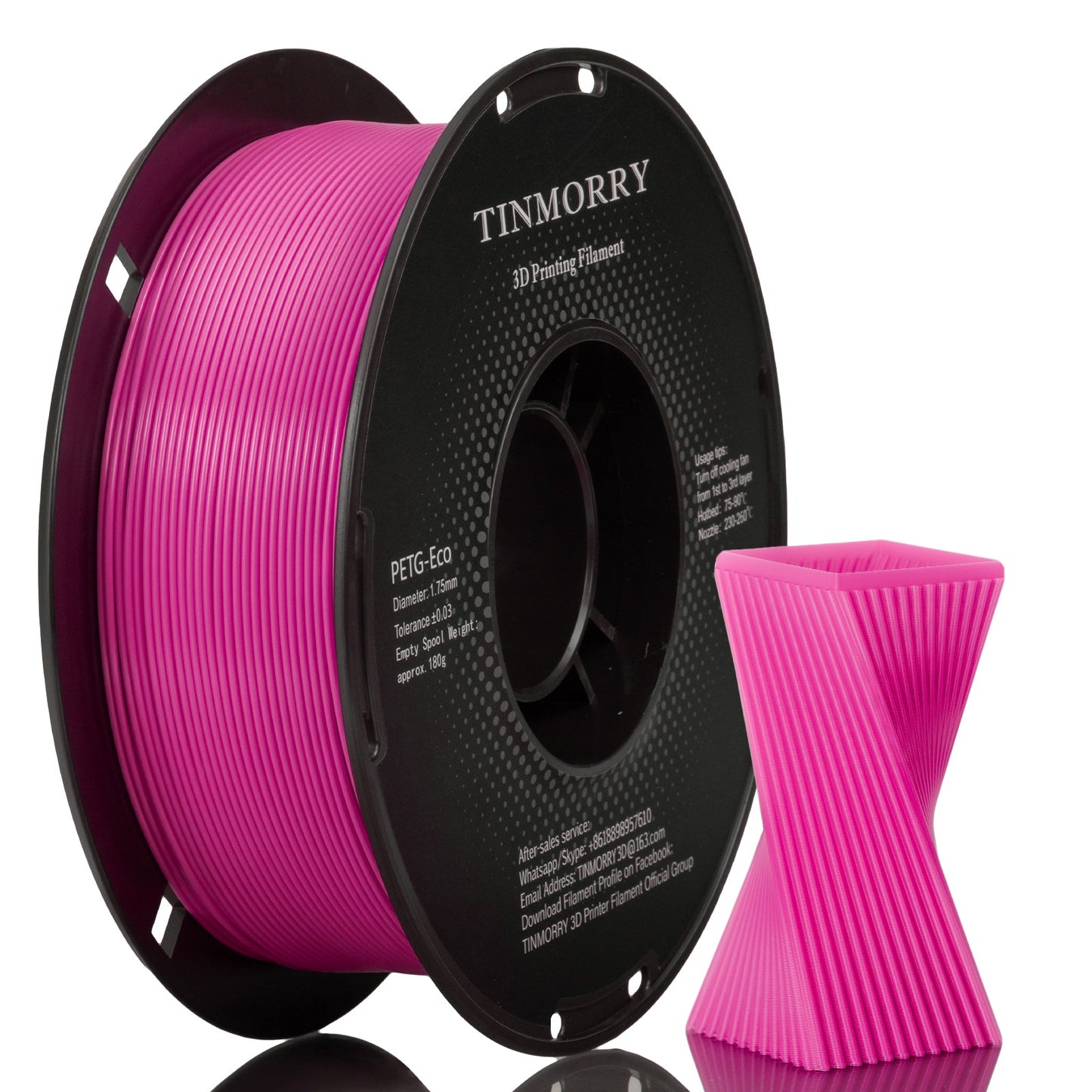 TINMORRY PETG-ECO Filament 2.85mm 1Kg