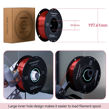 TINMORRY PLA Silk Filament 1.75mm 1Kg