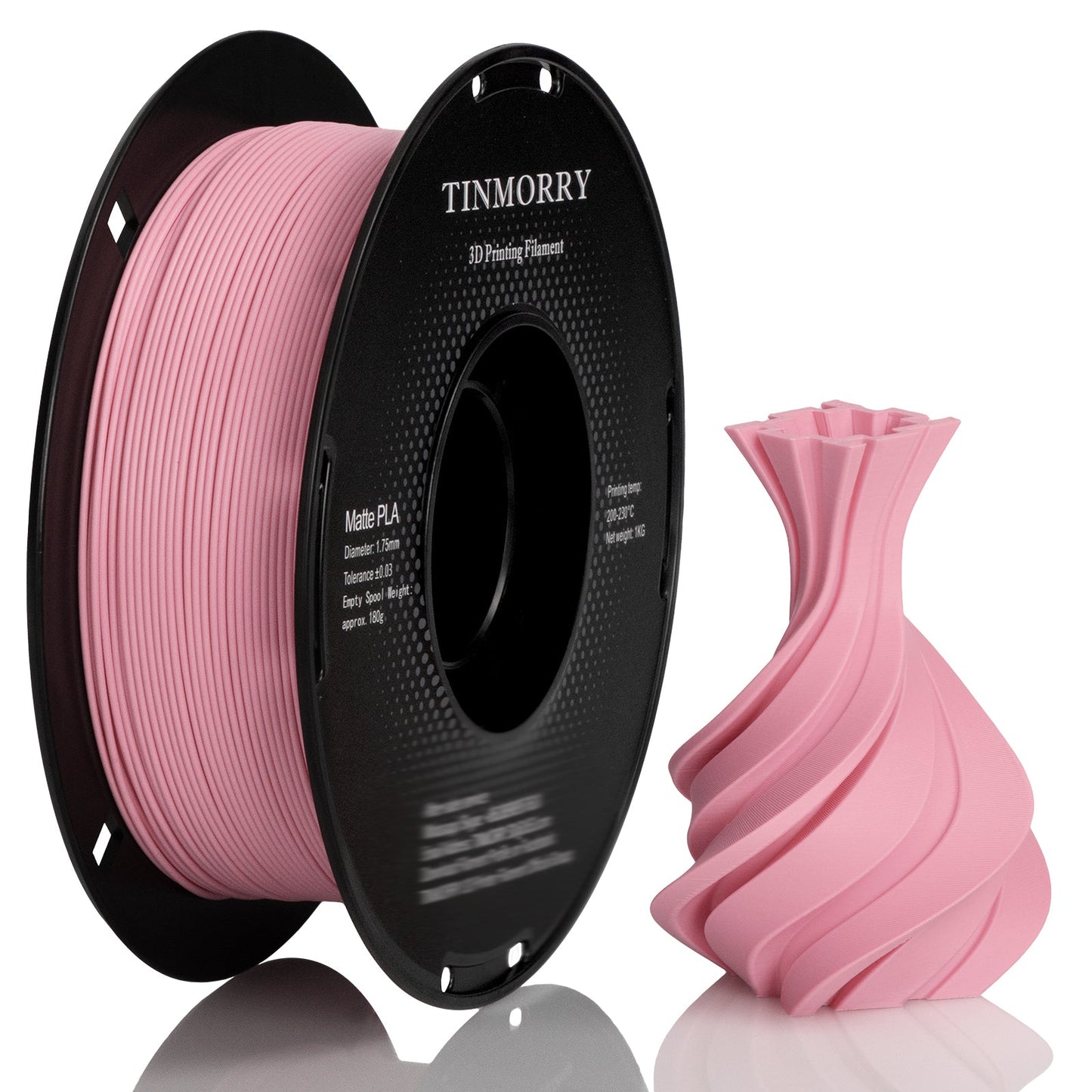 TINMORRY PLA Matte Filament 1.75mm 1Kg