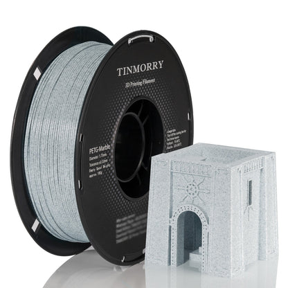 TINMORRY PETG Marble Filament 1.75mm 1Kg