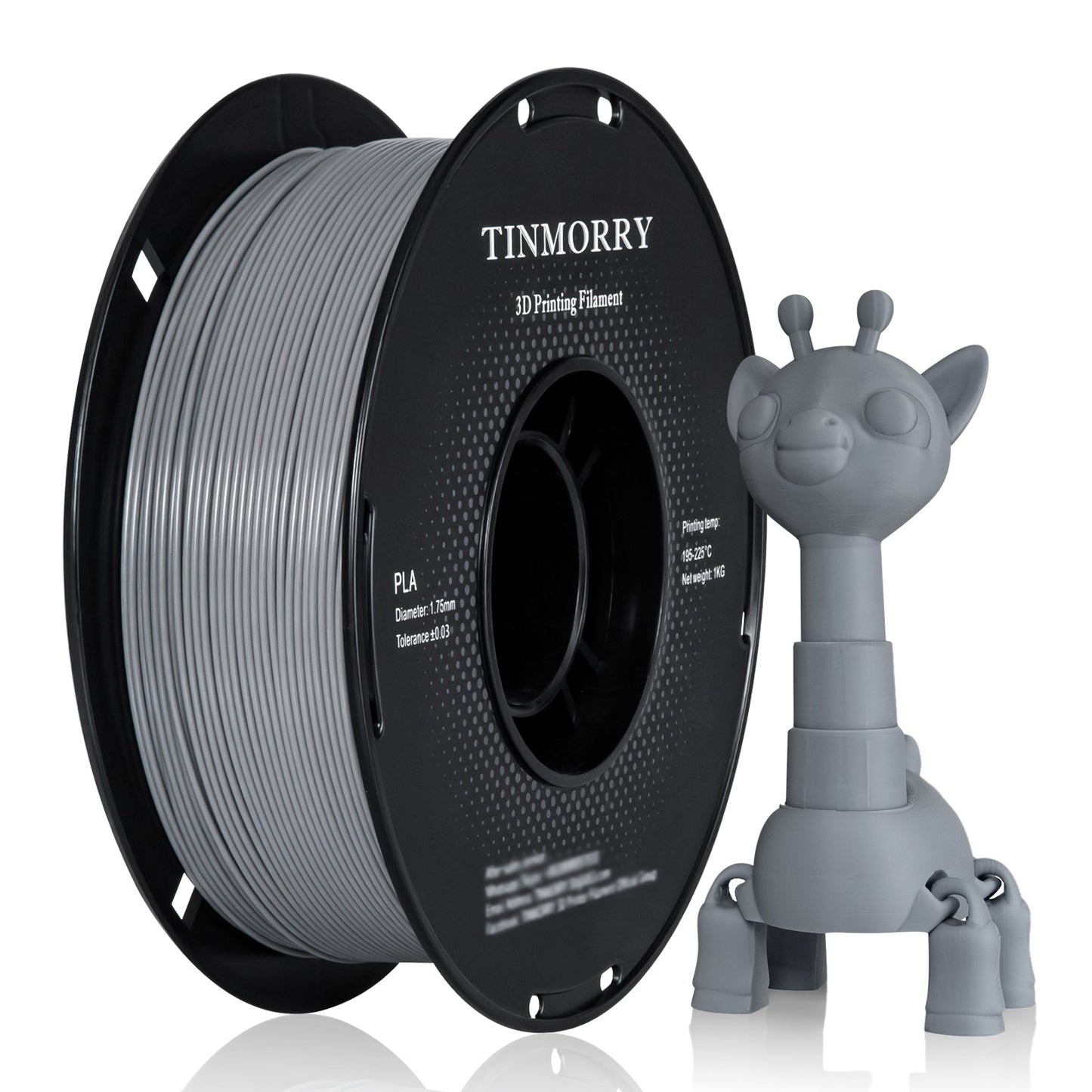TINMORRY PLA Basic Filament 1.75mm 1Kg