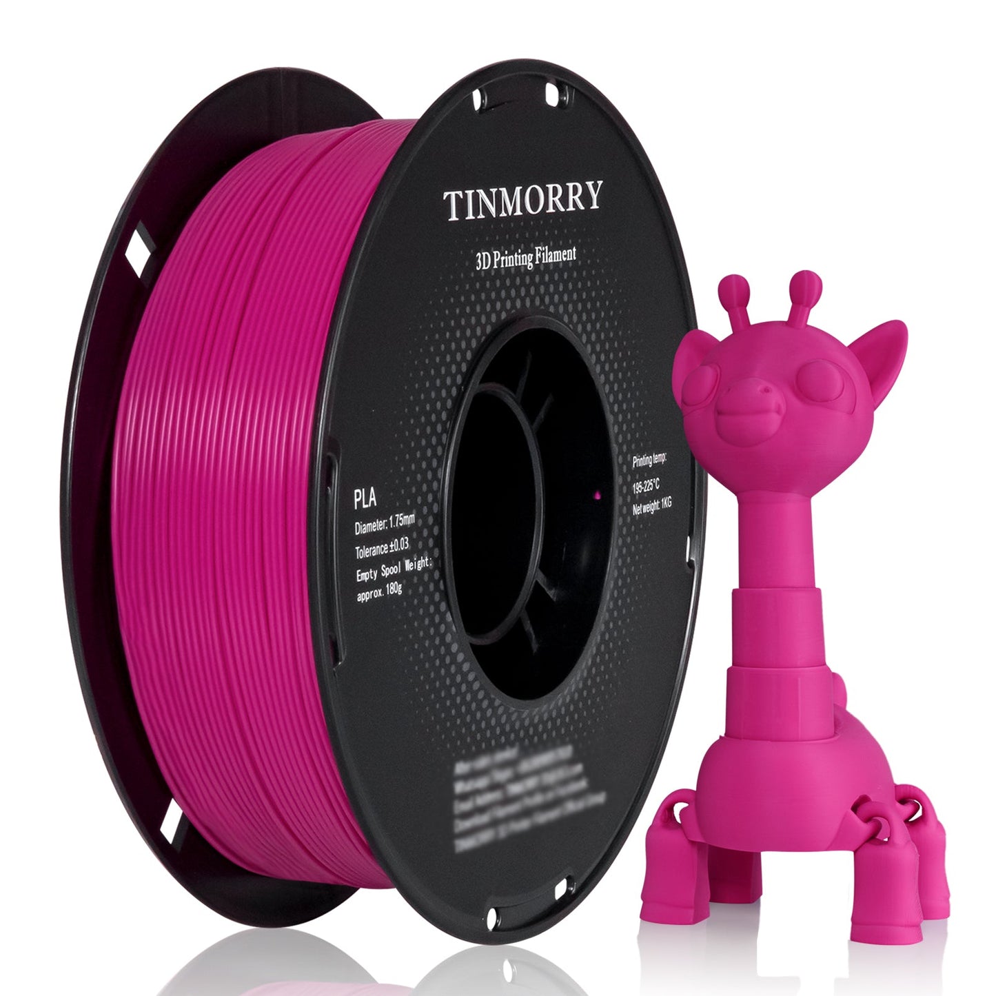 TINMORRY PLA Basic Filament 1.75mm 1Kg