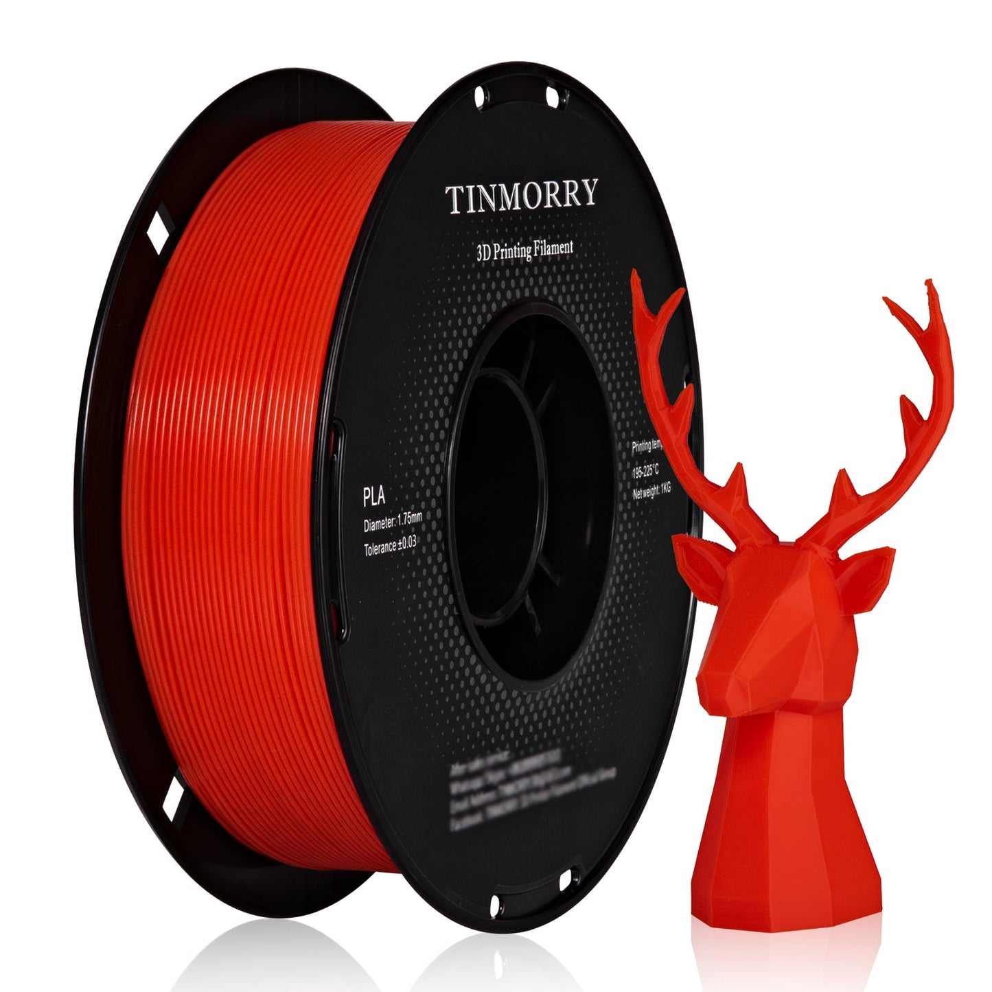 TINMORRY PLA Basic Filament 1.75mm 1Kg