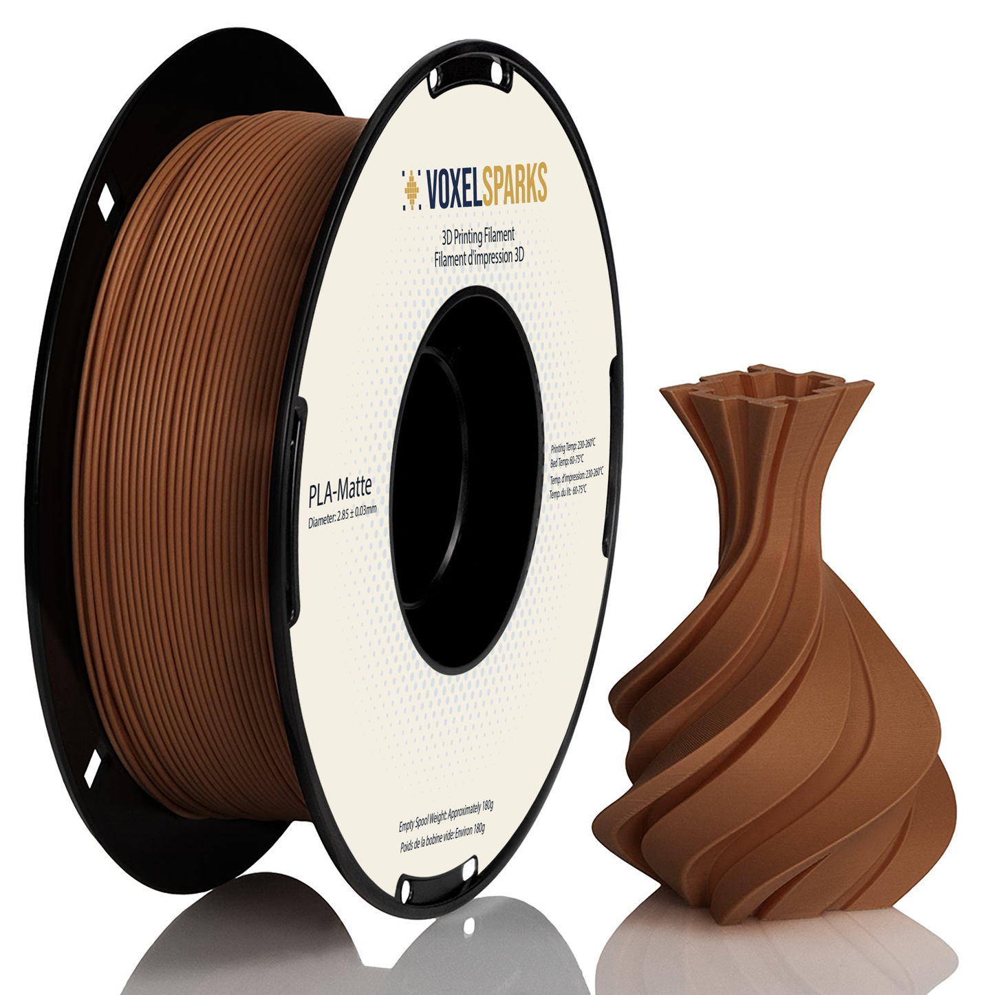 VoxelSparks PLA Matte Filament 2.85mm 1Kg