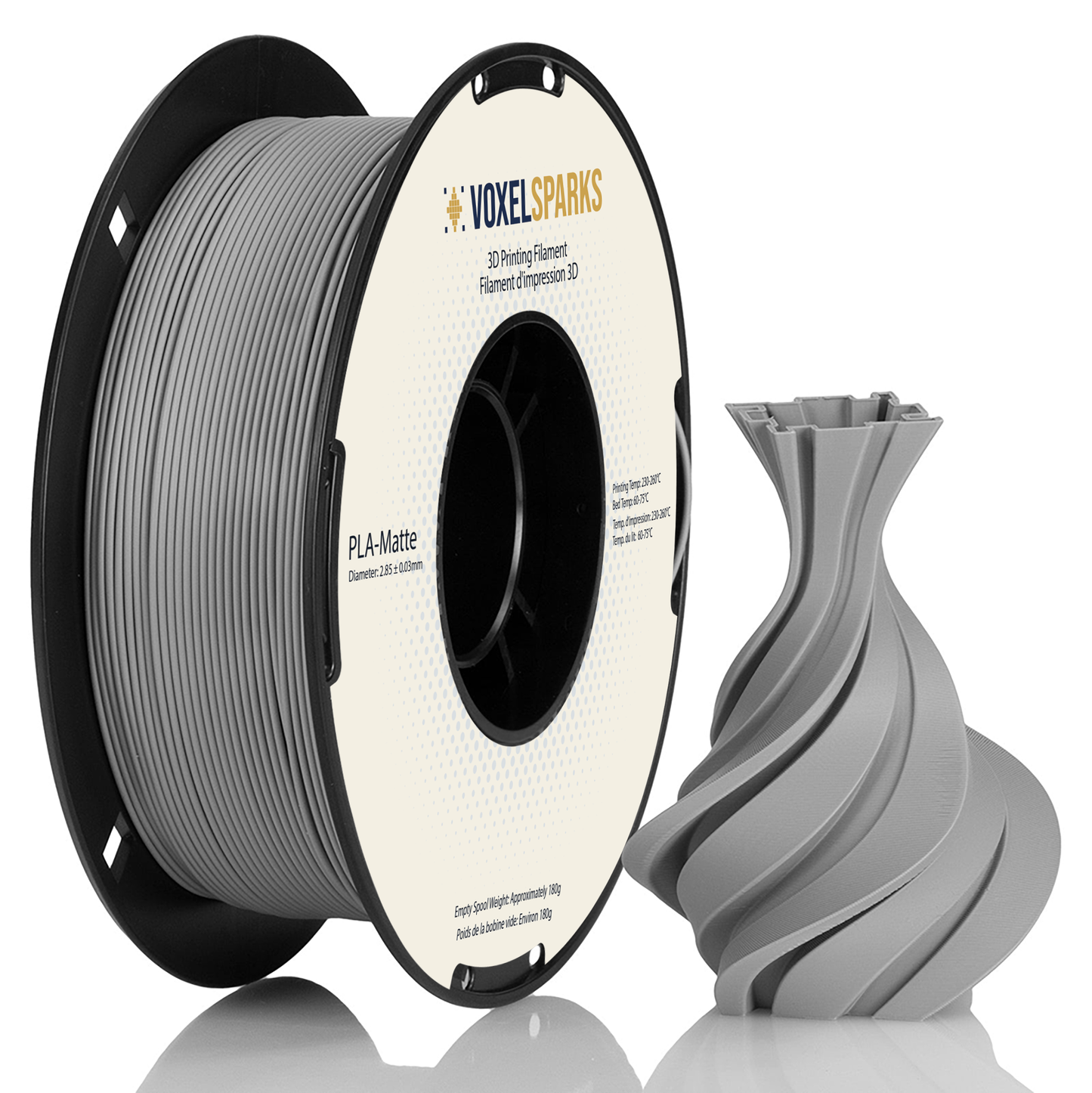 VoxelSparks PLA Matte Filament 2.85mm 1Kg