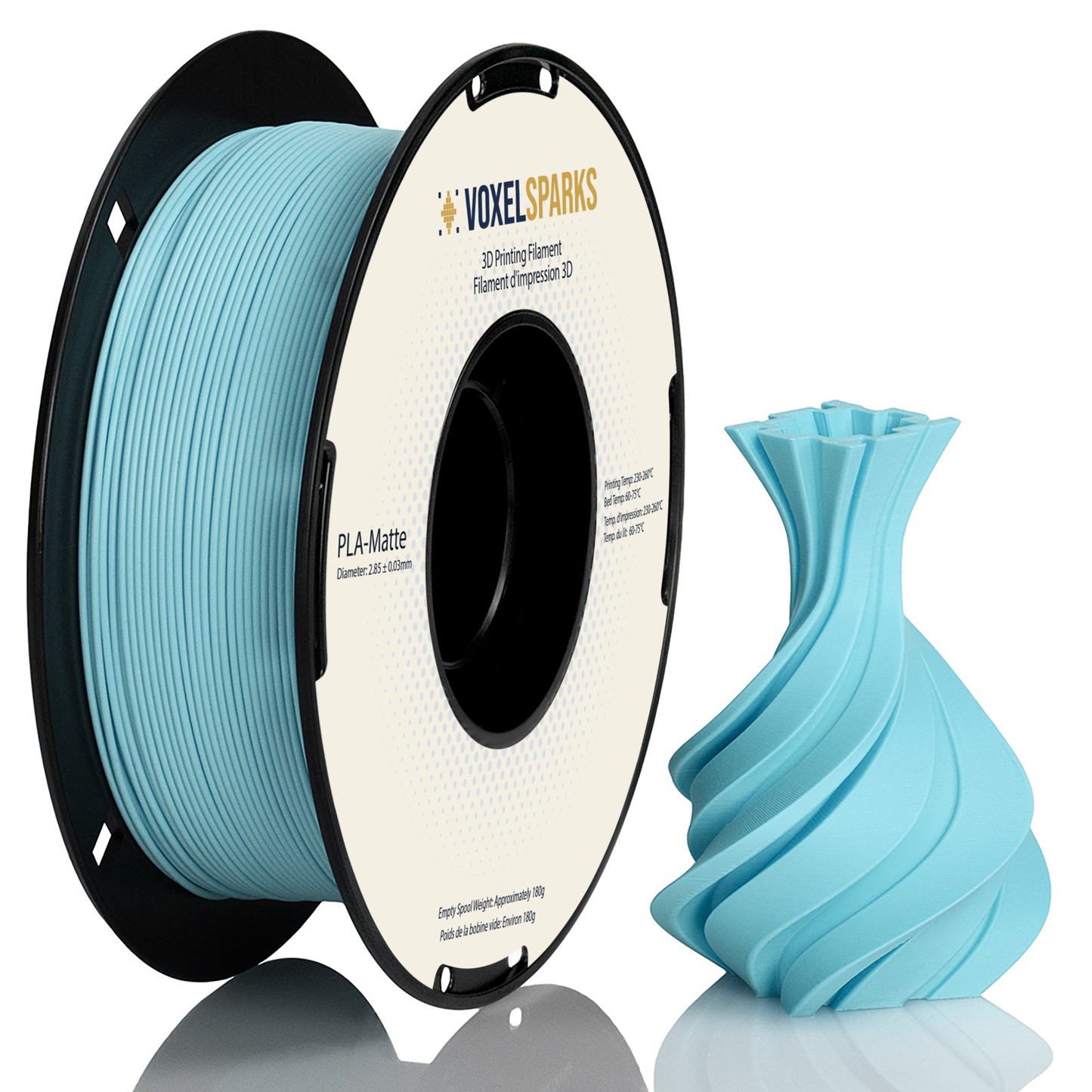 VoxelSparks PLA Matte Filament 2.85mm 1Kg