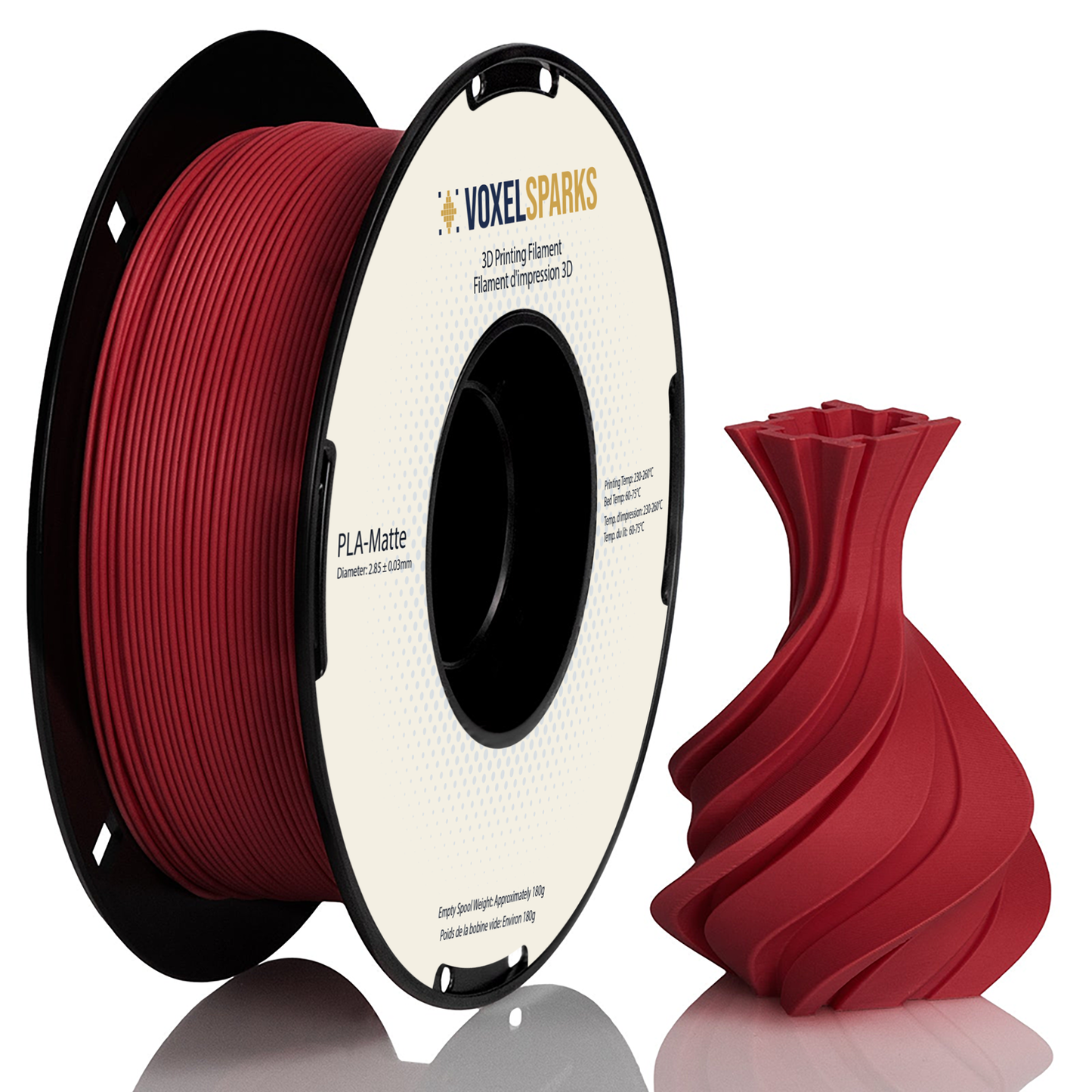 VoxelSparks PLA Matte Filament 2.85mm 1Kg