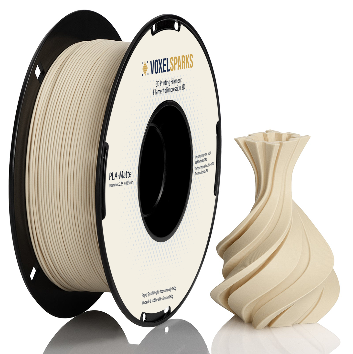 VoxelSparks PLA Matte Filament 2.85mm 1Kg