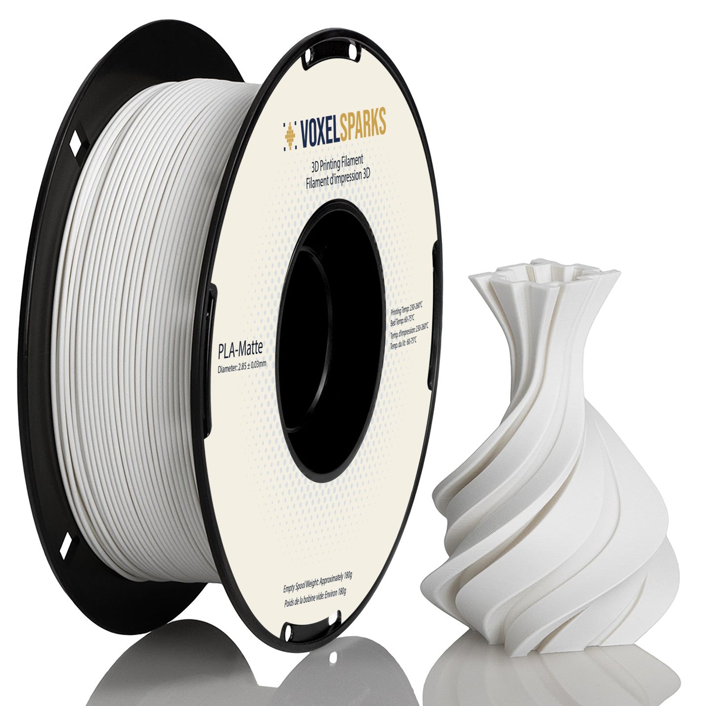 VoxelSparks PLA Matte Filament 2.85mm 1Kg